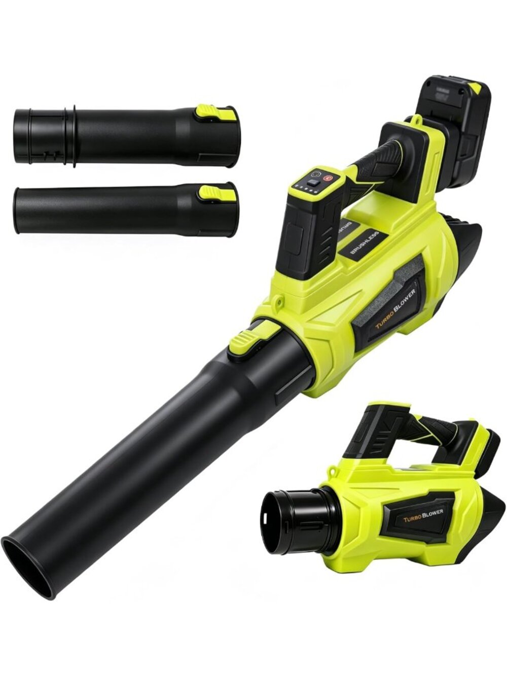 Powerful Cordless Leaf Blower - Lightweight, Battery Compatible, Tool Only